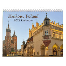 Krakow Polen 2026 Kalender