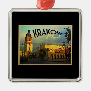 Krakow Polen Julgransprydnad Metall