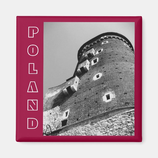 Krakow, Polen Magnet (Framsidan)
