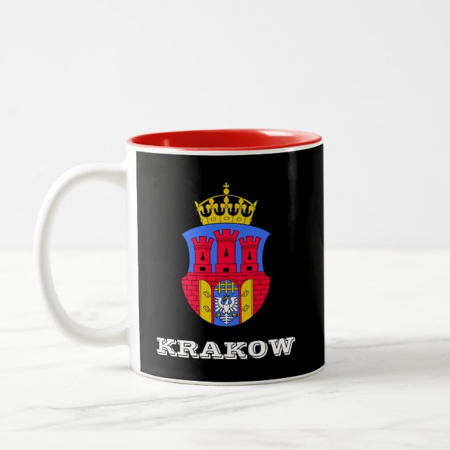 Krakow Polen mugg (Vänster)