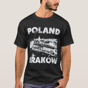 Krakow Polen på mörk Tröja