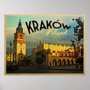 Krakow Polen Poster
