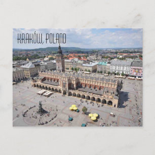 Kraków Polen vykort