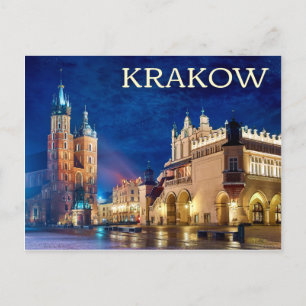 Krakow, Polens vykort