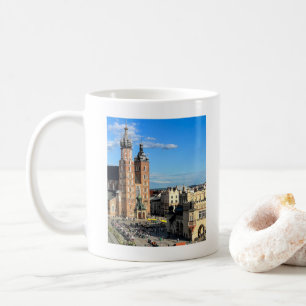 Krakow St Mary's Basilica Old Town Poland Kaffemugg