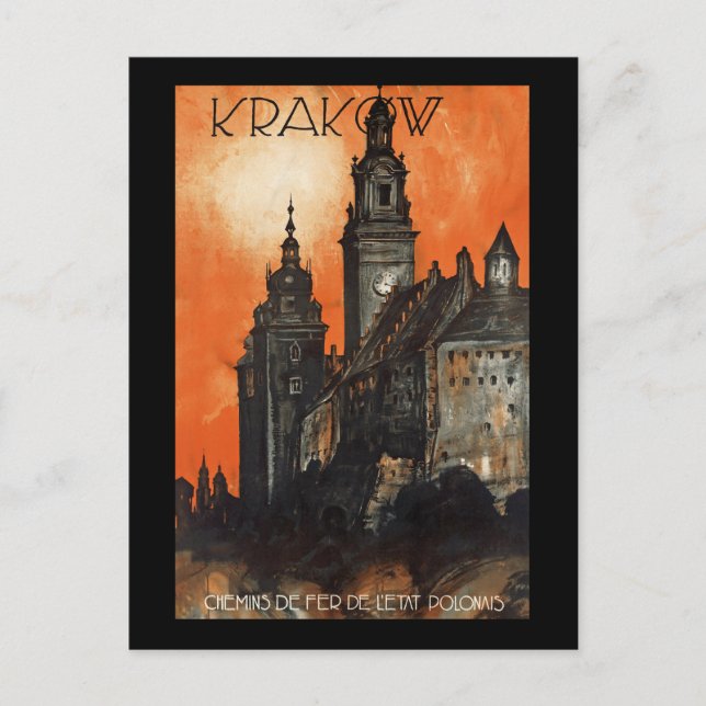 Krakow Vykort (Framsida)