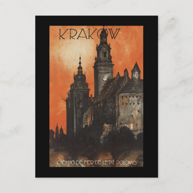 Krakow Vykort (Framsida)