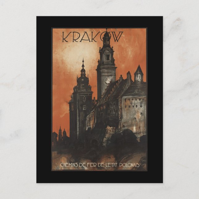Krakow Vykort (Framsida)