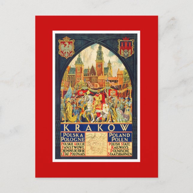 Krakow Vykort (Framsida)