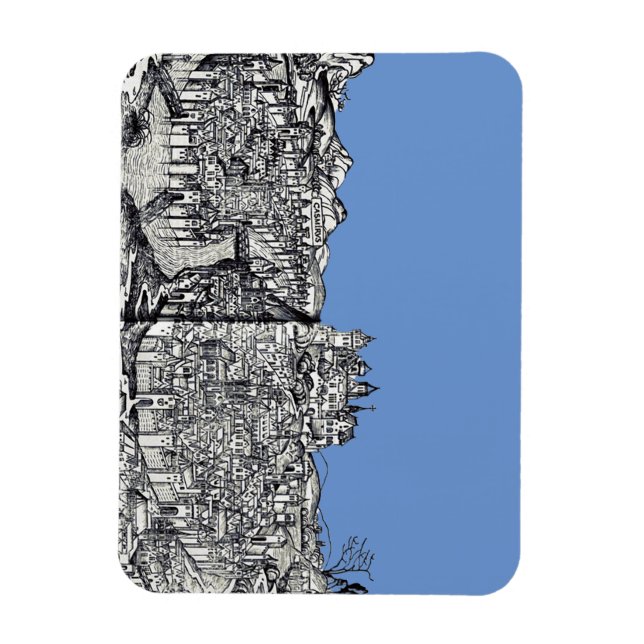 Krakows äldsta städer i Polen Magnet (Vertikal)