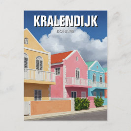 Kralendijk Bonaire Netherlands Vykort
