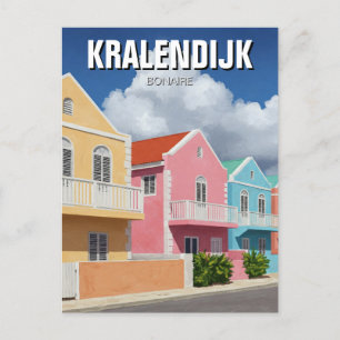 Kralendijk Bonaire Netherlands Vykort