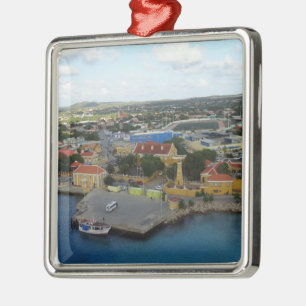 Kralendijk Harborfront Julgransprydnad Metall