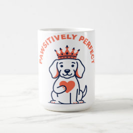 Kraligt perfekt Royal hund-nurseriesmycke Kaffemugg