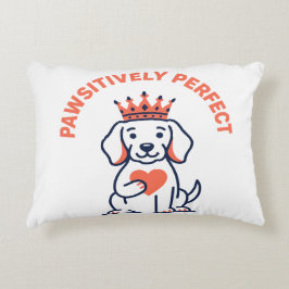 Kraligt perfekt Royal hund-nurseriesmycke Prydnadskudde
