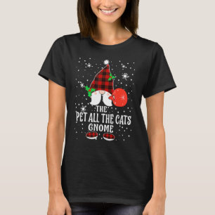 Kram Alla Katterna Gnom Buffalo Randig Matchande F T Shirt