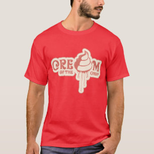 Kräm av skördT-tröja Tee Shirt