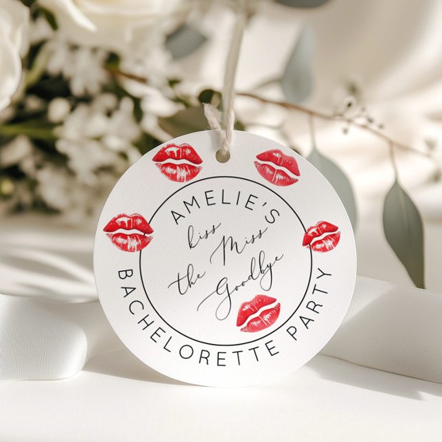 Kram avsked mö för bachelorette fest gåvor etiketter (Skapare uppladdad)