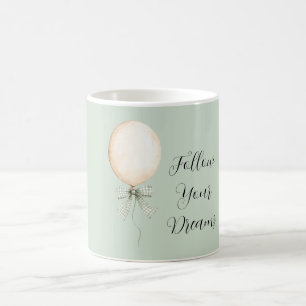 Kräm Ballong Mintbåge Drömmar Kaffemugg