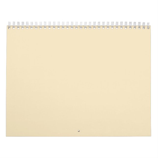 Kräm Beige Bakgrunder på en kalender (Omslag)