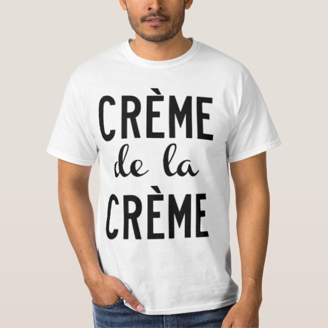 kräm de la kräm tee shirt (Framsida)