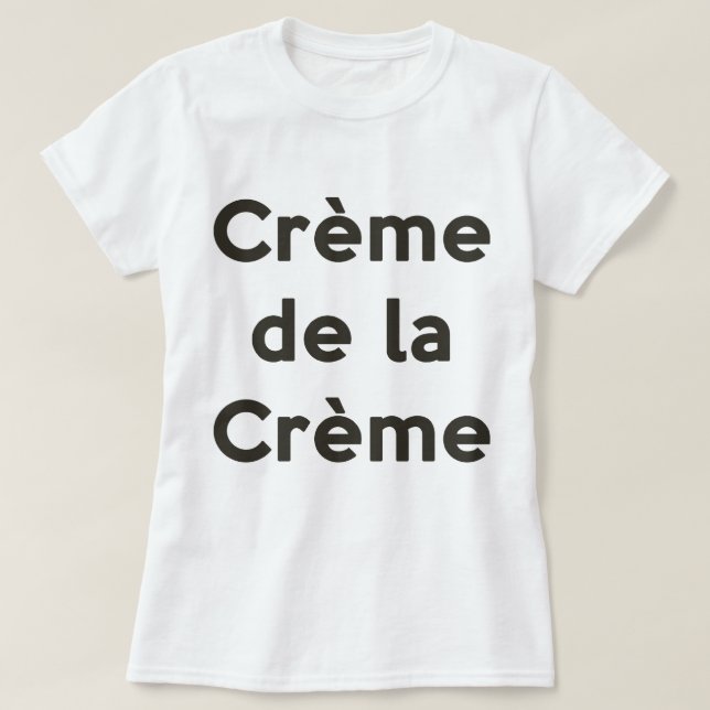 Kräm de la kräm tröja (Design framsida)