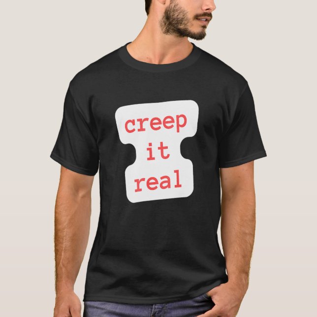 kräm den på riktigt t shirt (Framsida)
