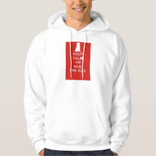 KRAM FÖR MOPSBEHÅLLALUGN MOPSHOODIEFÖDELSEDAGEN SWEATSHIRT MED LUVA