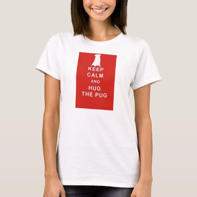 KRAM FÖR MOPSBEHÅLLALUGN SKJORTAFÖDELSEDAGEN FÖR TEE SHIRT (Framsida)