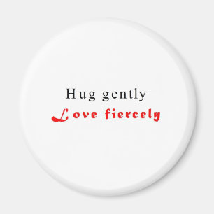 Kram försiktigt magnet