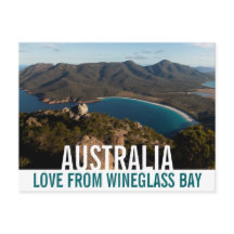 Kram från Australien Tasmanien Wineglass Bay