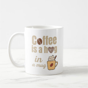 Kram i en mugg rolig kaffefantast