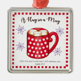 Kram i jul för en muggScripture Julgransprydnad Metall