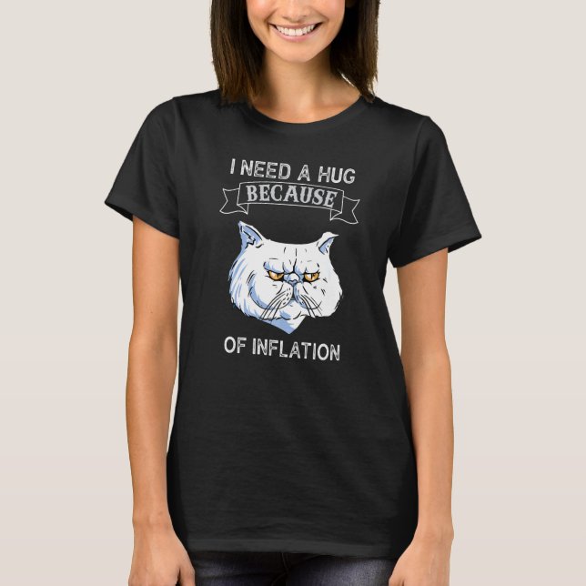 Kram Inflationen Kram  Inflationen T Shirt (Framsida)