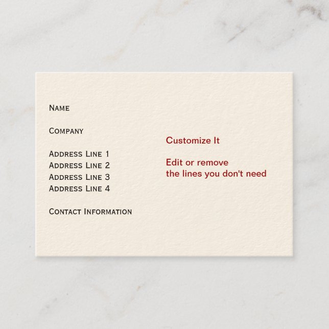 Kräm- kort (Framsida)