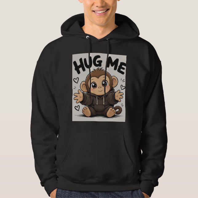 Kram Mig Apa Hoodie (Framsida)