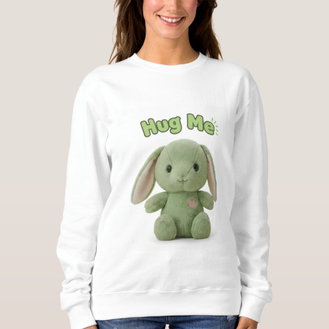 Kram mig Kanin T Shirt (Framsida)