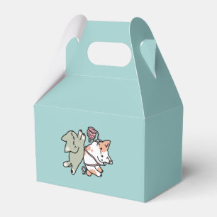 Kram och lek – Bedårande kattillustration Presentaskar