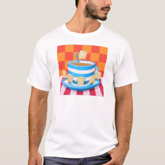 Kräm- Tea för Custard T-shirt
