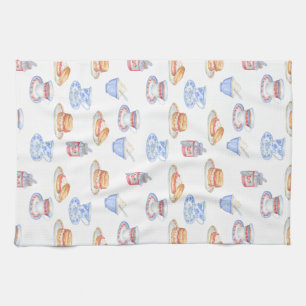 Kräm- Tea Teatowel för britt Kökshandduk