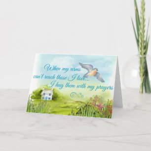 Krama dig med mitt bönekort kort