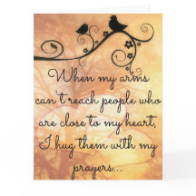 Krama dig med mitt bönkort