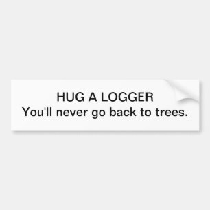 Krama en logger - bildekal