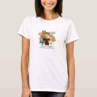 Krama en Loggerutslagsplats Tee Shirt