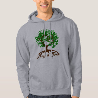 Krama en trädvuxenHoodie Sweatshirt Med Luva