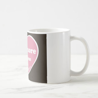 Krama mer, slagsmål mindre kaffemugg