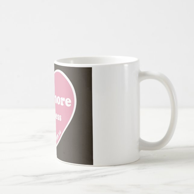 Krama mer, slagsmål mindre kaffemugg (Höger)