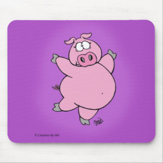 Kråma sig grisen Mousepad Musmatta