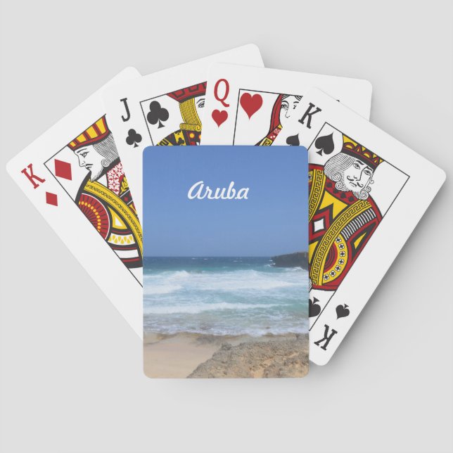 Krama Vinkarare vid Boca Keto i Aruba Casinokort (Baksidan)