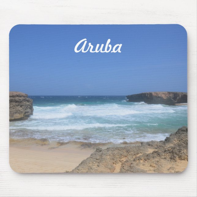 Krama Vinkarare vid Boca Keto i Aruba Musmatta (Framsidan)